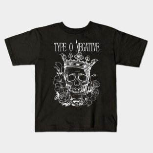 Type O Negative skull Kids T-Shirt